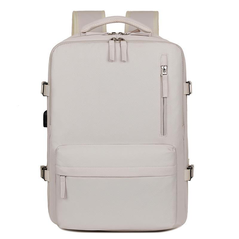 

TS JYL laptop bag,Large Backpack Independent Shoe Compartment Wet Dry Travel Laptop Bag Large size 17.3 inches білий