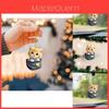 Adorable Acrylic Cat Decor Hanging Ornament For Home And Car Interior Decoration