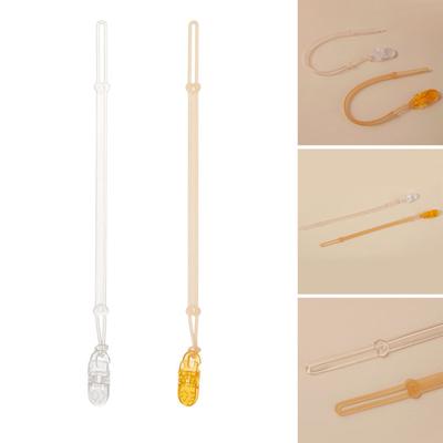 Clip Ciuccio in Silicone per Bambini e Bambine Catene Ciuccio Porta Ciuccio Laccetti Clip con Chiusura per Gioco da Dentizione Regalo