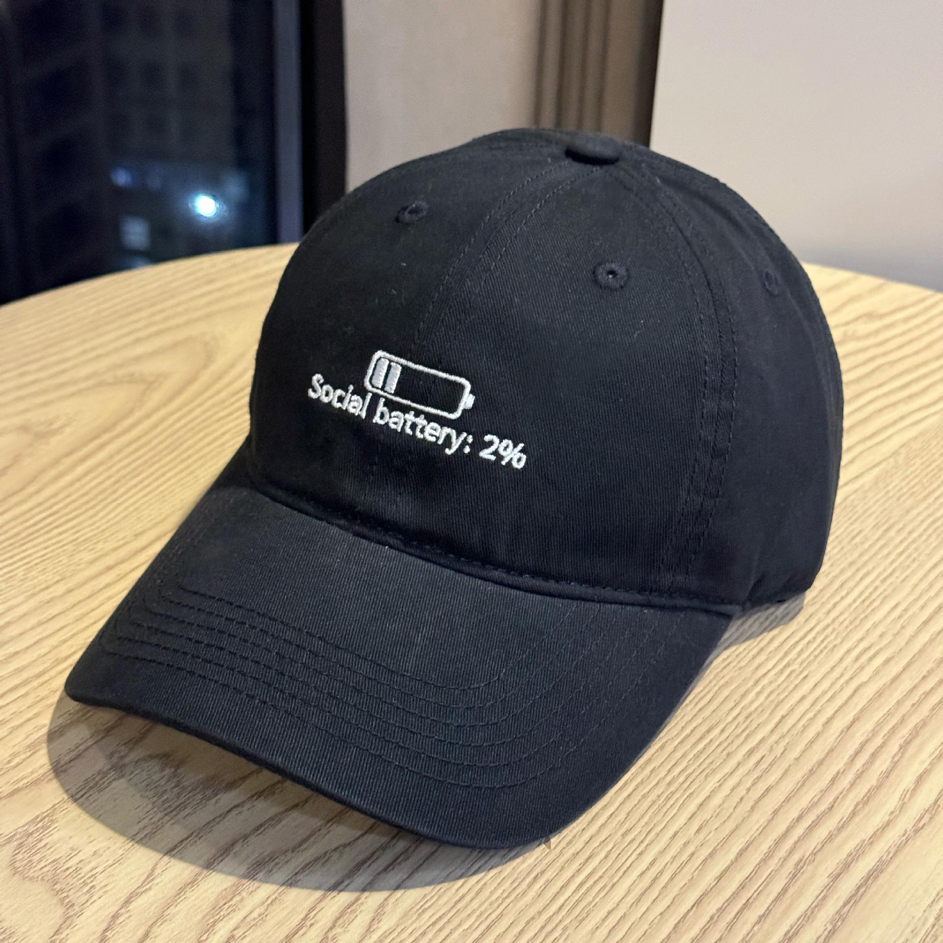 

Korean-style new low-power duckbill cap for women, versatile for all seasons, casual soft-top sunshade baseball cap for men, suitable for outdoor use Adult54-60Adjustable чёрный