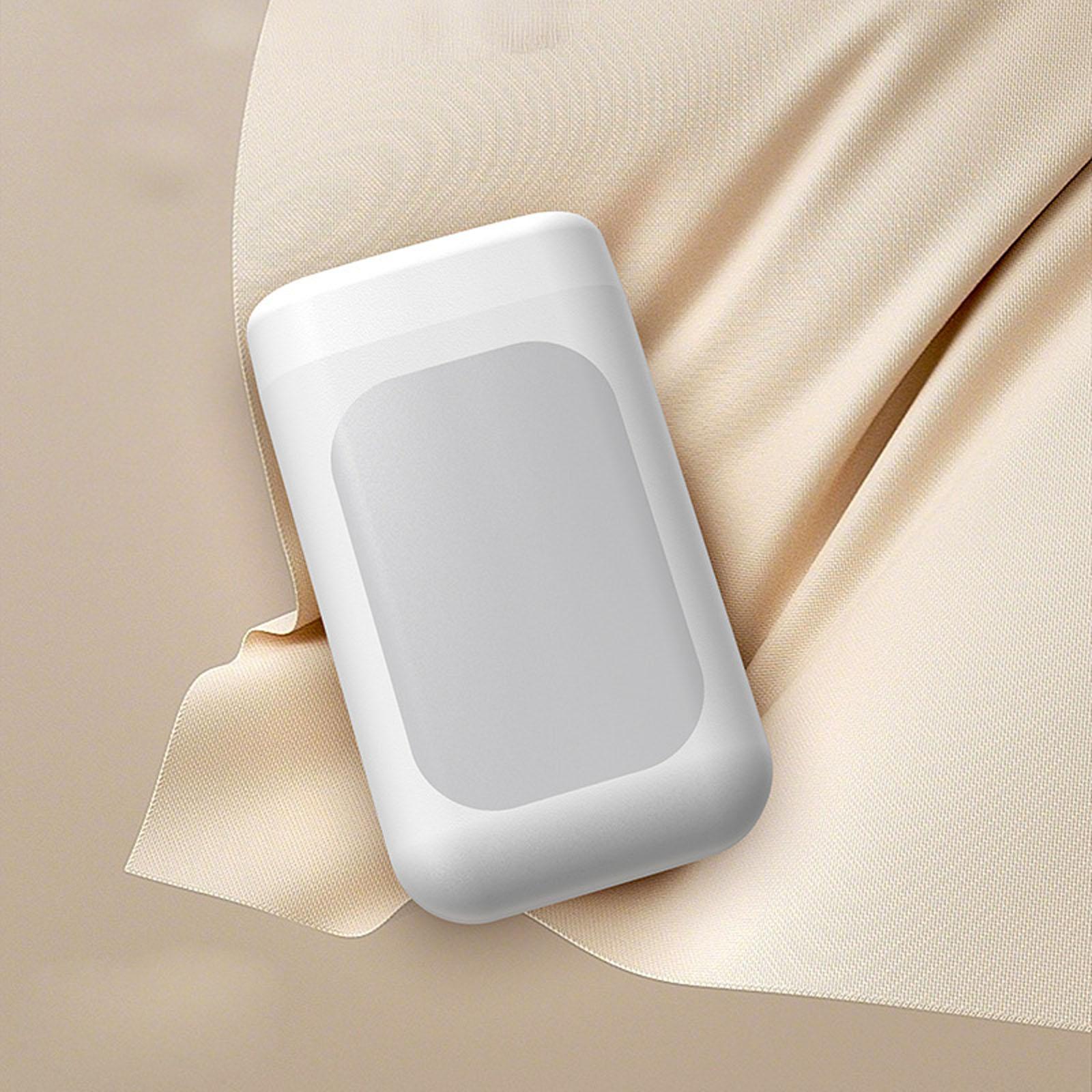 

Large-capacity Portable Hand Warmer For And Winter, Suitable For Both Outdoor And Indoor Use, Even In Dormitories. One Size білий