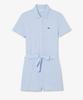 LACOSTE Women'S Mini Pique Short Sleeve Jumpsuit Ef1823-56G Hba