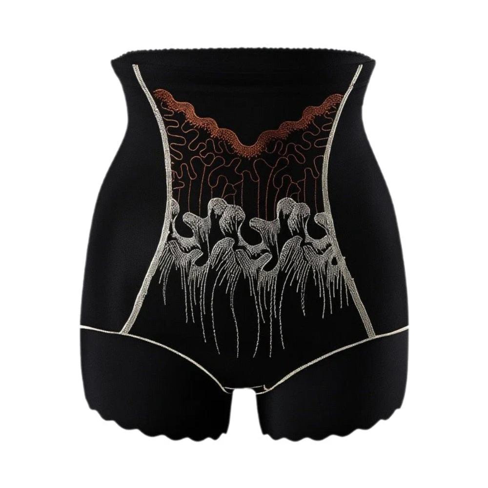 Seamless Tummy Control Shaper Shorts 3D Embroidered Butt Lifter Shapewear New Seamless Panties