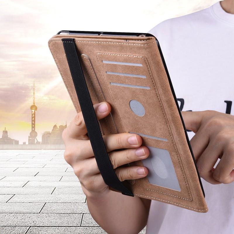 Lenovo Tab Protective Case M8 M10 Plus P11 8-11 Inch Flip Cover Soft TPU Leather Texture Shockproof