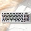 YINDIAOY95 Three Mode Mechanical Keyboard Swap RGB Gaming Keyboard DIY Kit with Display