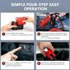 For Makit A/MWQ /Dewal T/BS18V 20V Lithium-Ion Battery Car Jump Starters Adapter With LED Power Indicator Light