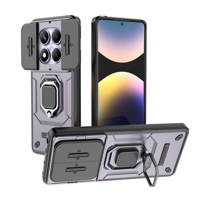 

Для Xiaomi Redmi Note 14 Pro 4G Чехол Противоударный Магнитный Кольцо Броня Чехол для телефона для Redmi Note 14Pro Note14 Pro 4G Задняя крышка Redmi Note14Pro 4G