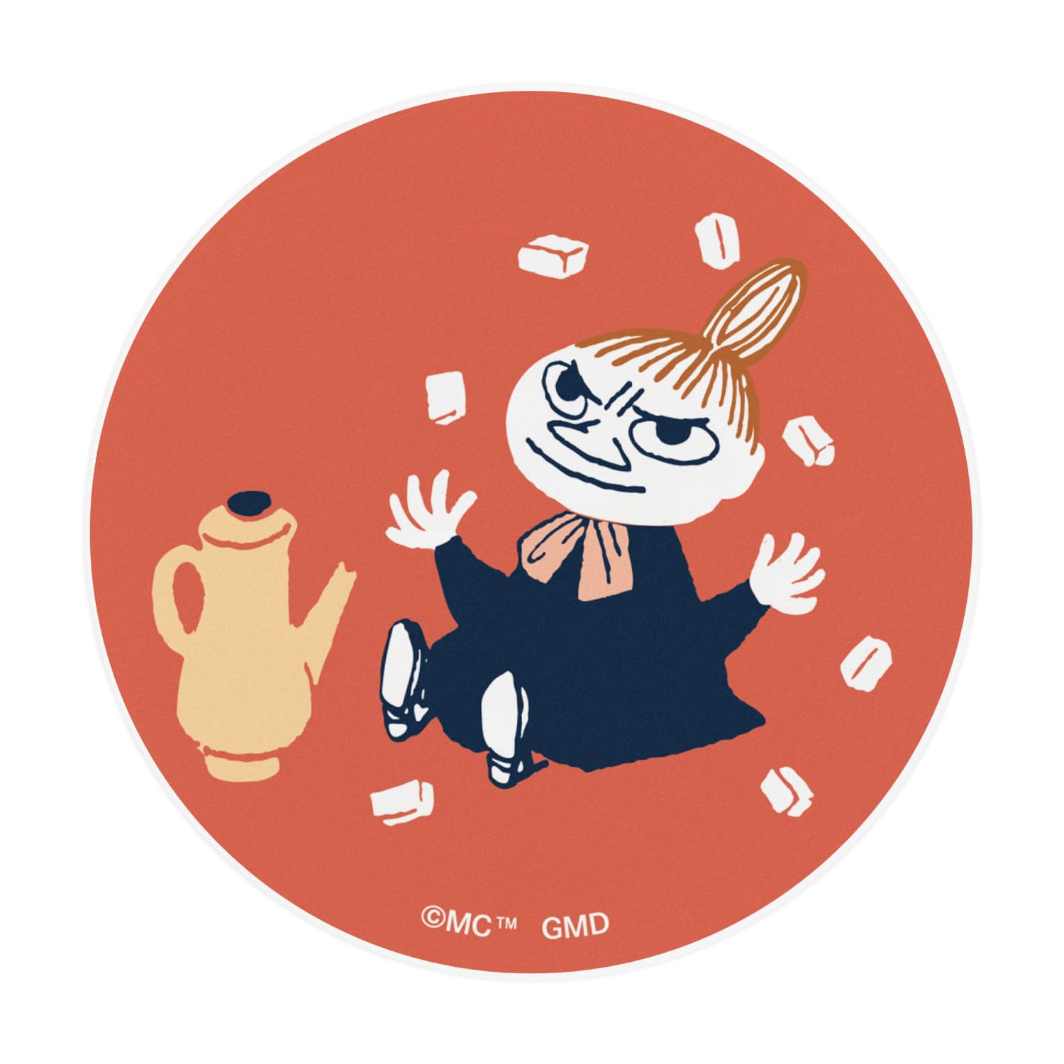 

Gourmandies Moomin Little My Fair Cord Reel Case Type A MMN-244A