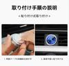 Car Dashboard Analog Watch, Mini Car Quartz, Analog Car Radio Clock for Dash, Multifunctional,