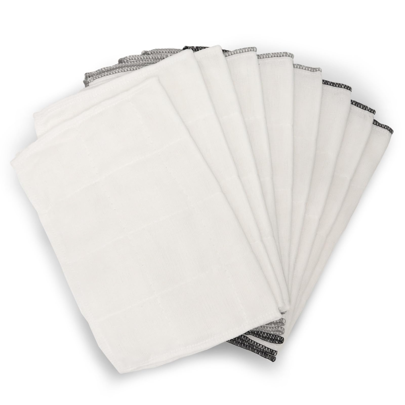 

Sanbelm Cotton Gauze Bistro 9 Kitchen Counter Dish Table No Glue No Fluorescent Recommended by Professor TU373 Dishcloths, Sensei, 100% Cotton, count,