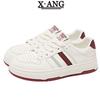 Leather Flat-soled White Shoes Children's Spring New Lightweight Soft-soled Single Shoes Casual Sports Shoes Board Shoes