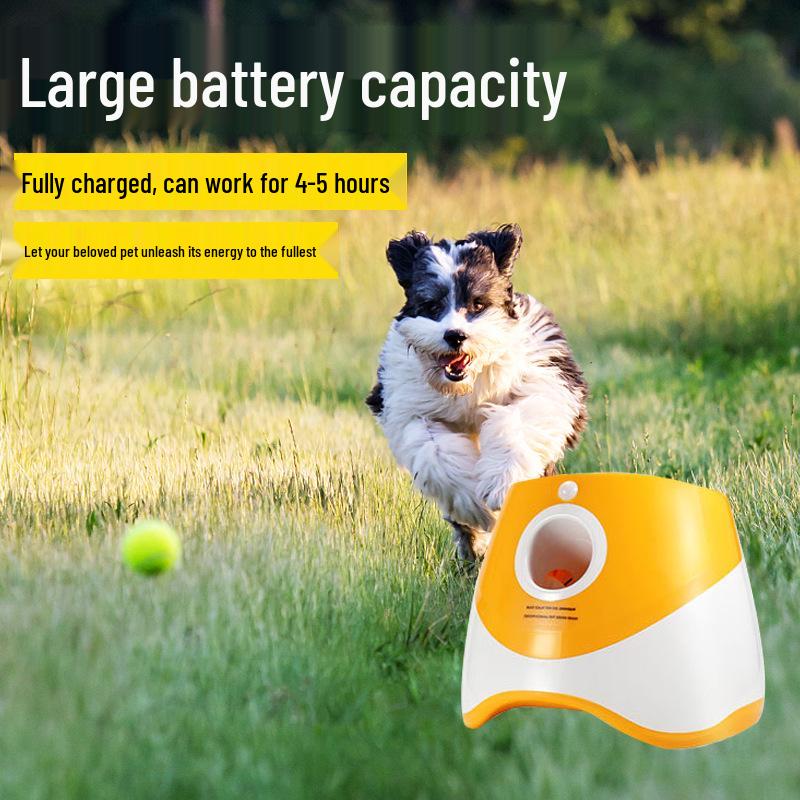 Automatic Pet Dog Tennis Ball Launcher Toy