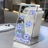 Plum Flower Phone Case for iPhone 16 Pro 15 14 Plus 13 12 11 17 Pro Max 17 Air 17 Pro Shockproof Case Cover