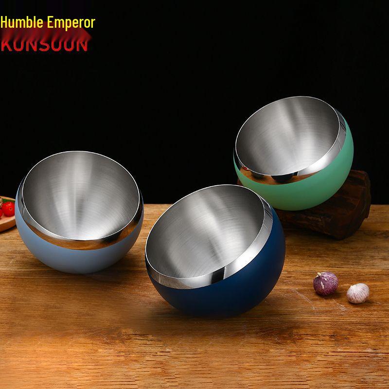 Stainless Steel Slanted Sauce Bowl