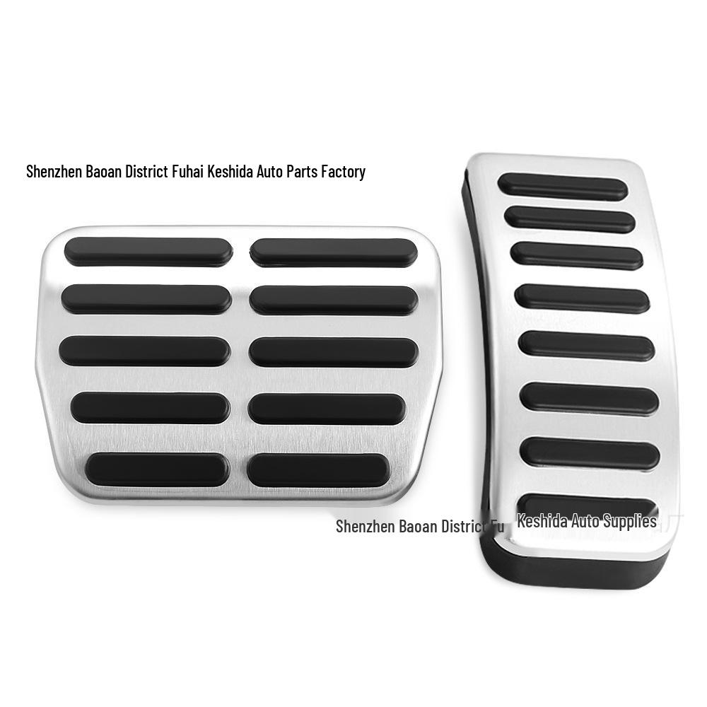 Compatible Metal Accelerator and Brake Pedals for Volkswagen Jetta, Polo, Sagitar, Bora, Golf 4