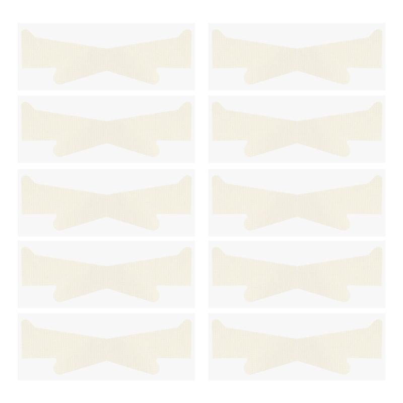 Reusable Facials Adhesive Strips For Instants Neck Tightening And Youthful Appearance 10 Sheets