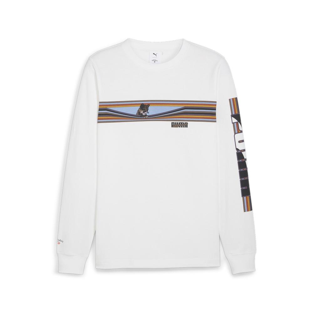 

PUMA x Noah с длинными рукавами и рисунком, белый 623862 02 L