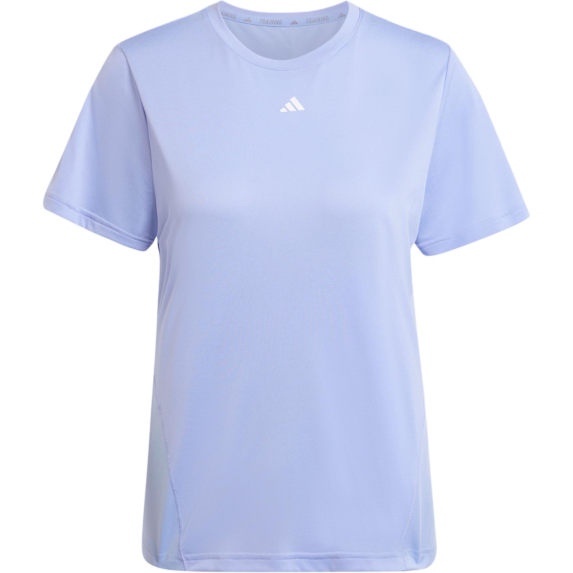 

Adidas Світло-блакитні жіночі футболки для тренувань IY9162 XL
