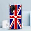Union Jack England UK Flag Soft Cover for Samsung Galaxy S25 Edge S26 S24 S23 Ultra Phone Case S22 S21 Plus S20 FE Print Pattern