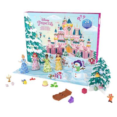 Disney Disney Prinzessin Adventskalender (Mini-Puppe) [Verkleidungs-Puppe] [Puppe & Zubehör] [Ab 3 Jahren] [Geschenk] HLX06