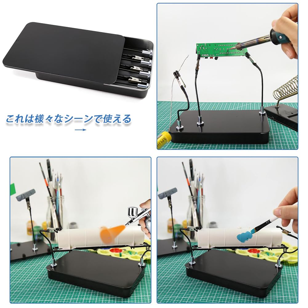 TUDOUZZZ Painting Painting Painting Set of 12 Painting with Rubber Cover Painting Tools Set for Plastic Models and Made of Metal Sticks, Stand,