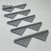 Bookbinding Corner Cutting Hardened Plastic Jigs Tools Binding Jig 5Pcs/Set 1.5mm 2mm 2.5mm 3mm 3.5mm Measurement Rulers for Album
