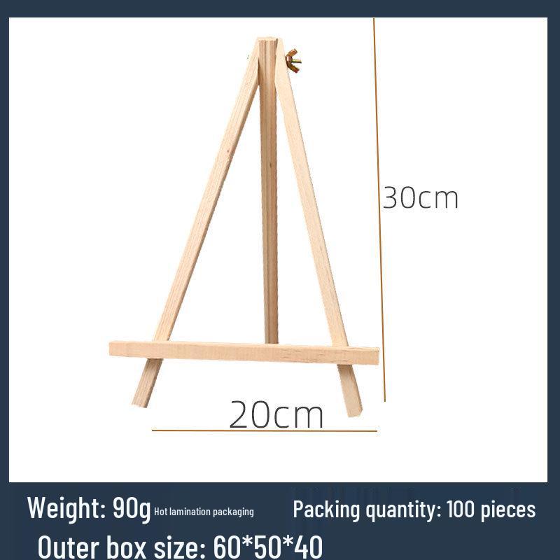 Cavalletto in Legno per Bambini & Supporto per Telefono per Schizzi e Pittura