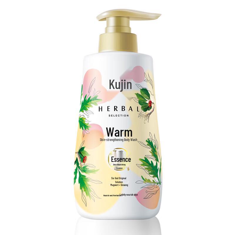 Liushen Mugwort & Ginseng Gentle Skin Care Shower Gel