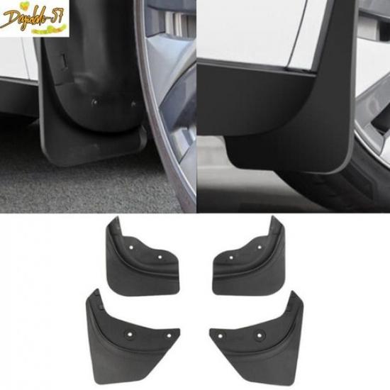 4x Mud Flaps Front & Rear For Tesla Model Y - No Need to Drill Holes New