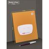 Target Publications Small Square Ruled Notebooks | Square 9 Mm | 72 Pages Jumbo Size | Hard Brown Cover | 15.5 Cm X 19 C