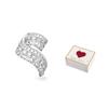 Swarovski Gemstone Inlaid Brooch Women brooch Silver 5681426