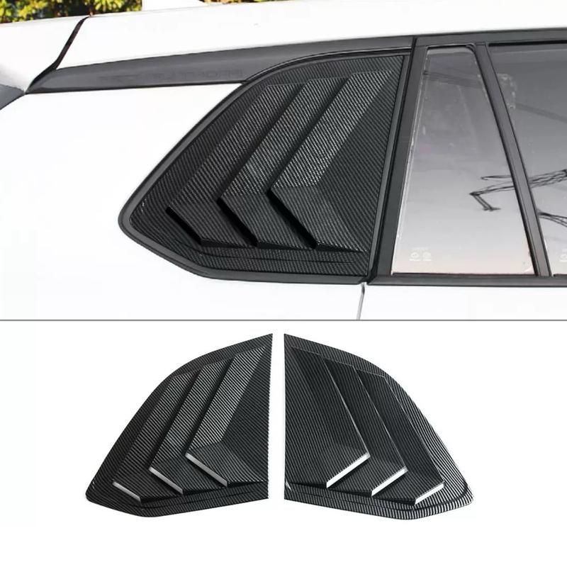 Rear Side Vent Window Scoop Louver Trim Cover Fit For Toyota Corolla Cross XG10 - 2026 Auto Accessories