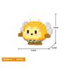 Lovely Animal Sphere Nanobrick Micro Diamond Block Panda Duck Elephant Penguin Dog Fox Build Brick Frog Owl Wolf Rabbit Cow Plaything