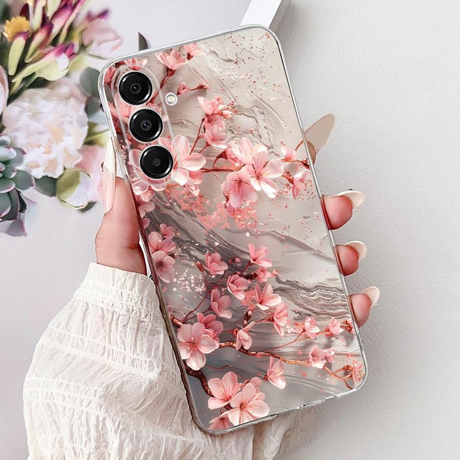 For Samsung Galaxy A17 4G Case SM-A175F New Luxury Painted Cover Soft Slim Phone Case For Samsung A17 A 17 5G A176B Fundas Coque