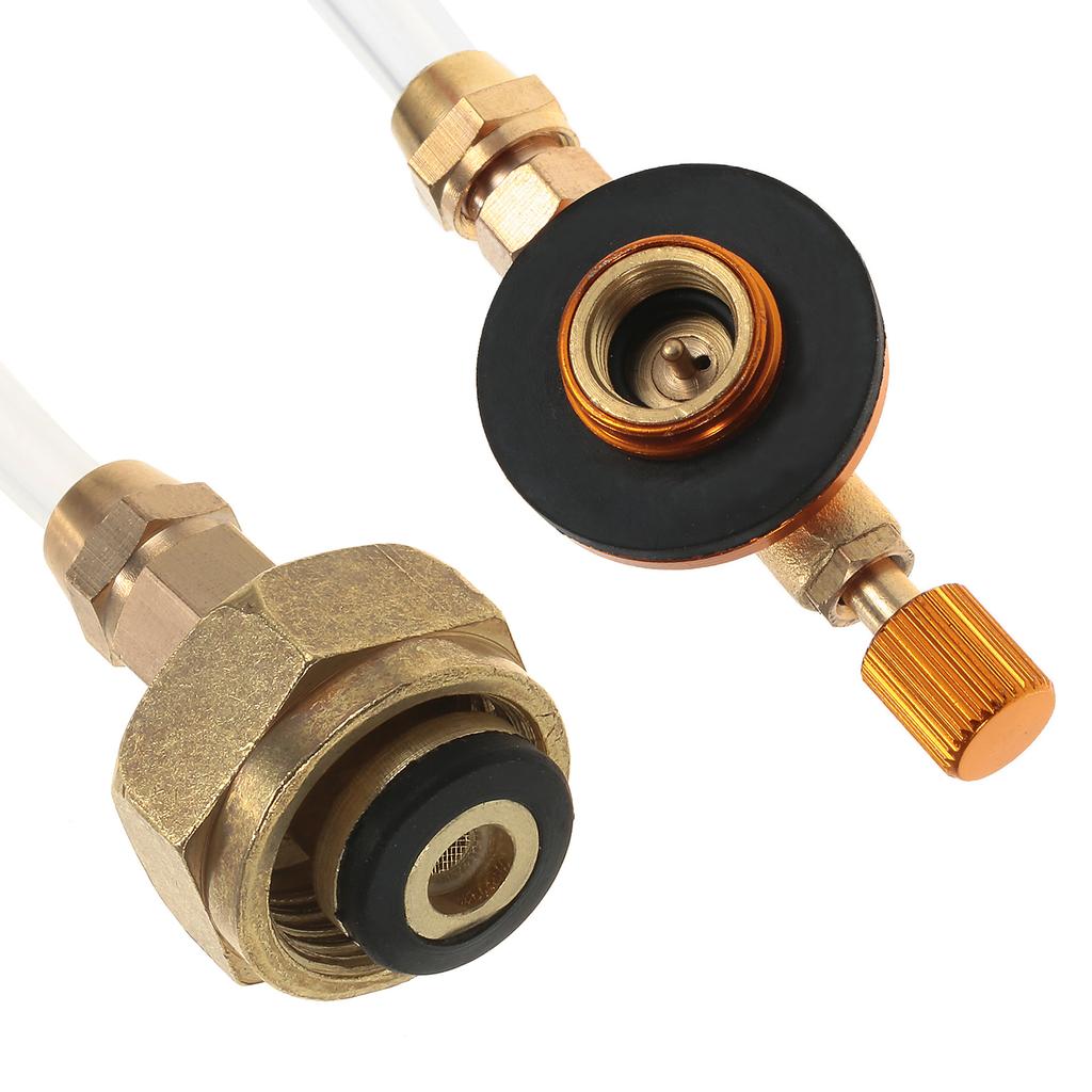 Outdoor Camping Gas Stove Propane Refill Adapter Gas Cylinder Adapter Convertor Gas Filling Tank Coupler Outdoor Stove