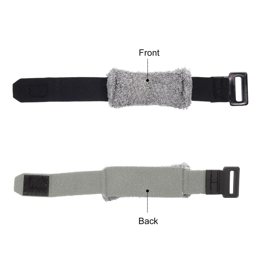 uxcell Guitar Mute Wrap 180mm x 25mm Noise Reducer for and Gray Band, Guitar, Bass, Ukulele,