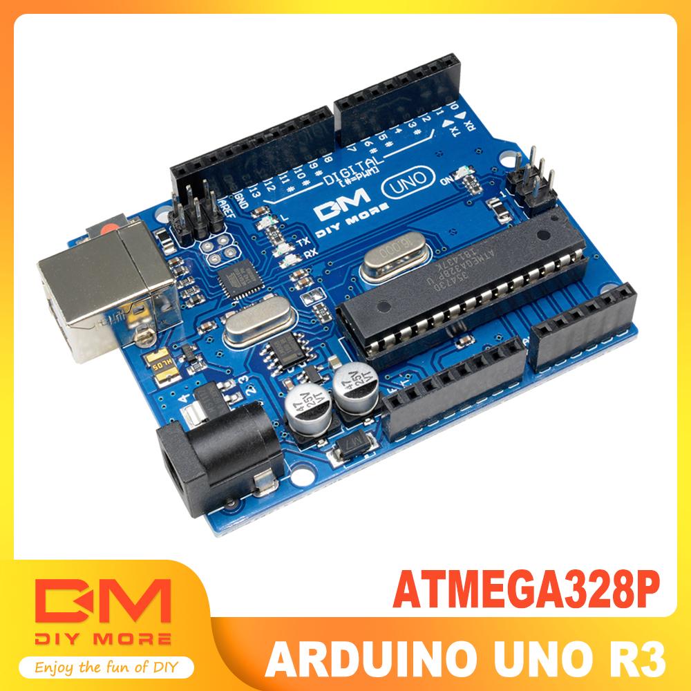 Arduino UNO R3 ATMEGA16U2 ATmega328P ISP Mikrodenetleyici Geliştirme ...
