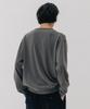 Blankroom Round Cardigan_Stone Gray
