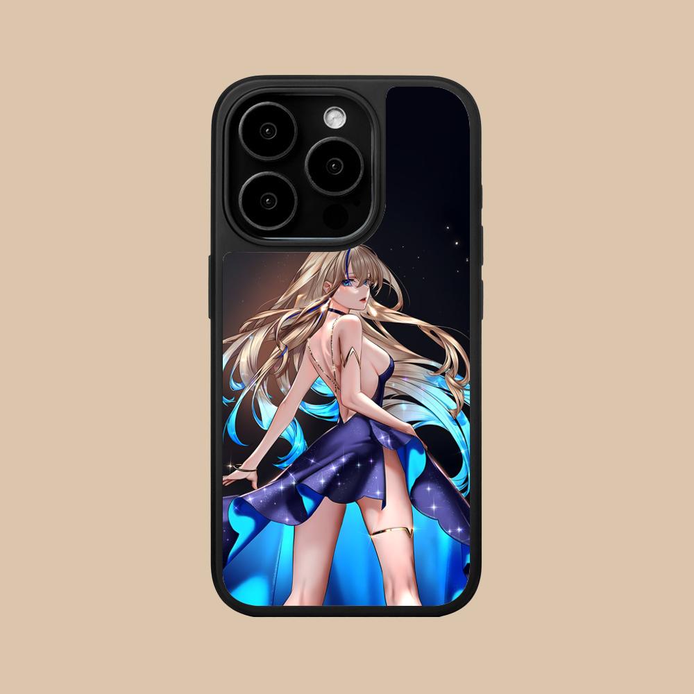 HSR Serval Matte Surface Mobile Phone Case for iPhone 17 16 15 14 13 12 11 Air Pro Max Plus Colorful Cover