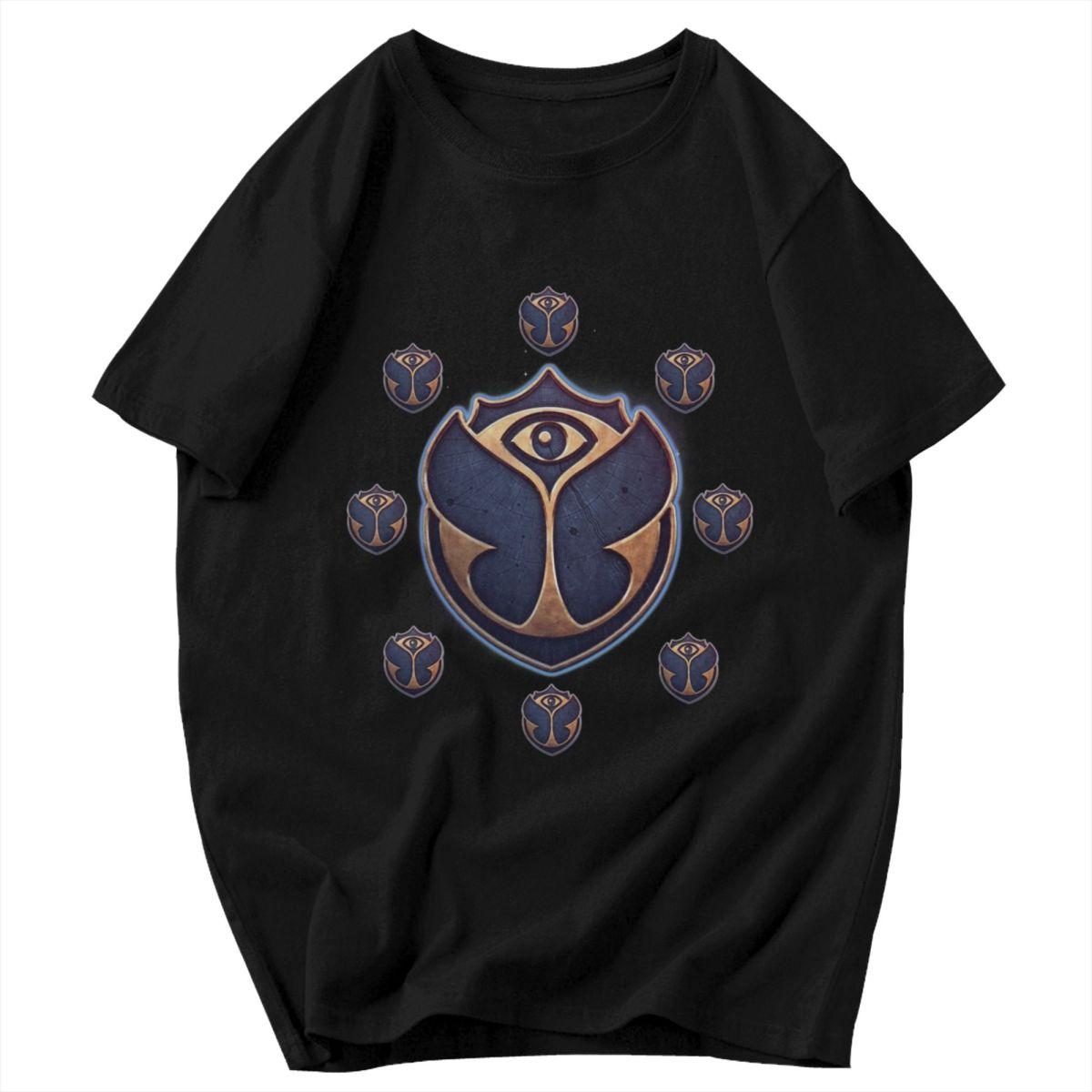 Men T Shirt Tomorrowland Music Idea Y2K Graphic Oneck Unisex Tops T Shirts S