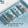 Mao Ren Men's Ice Silk Antibacterial Boxer Briefs 4-Pack