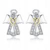 Fraise S925 Angels With Heart Earrings