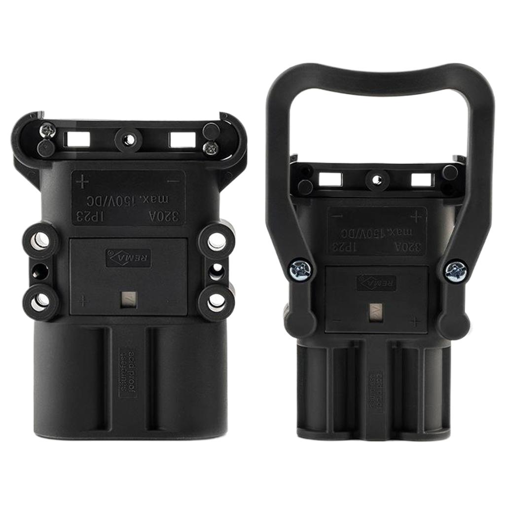 80A/160A/320A Forklift Battery Charging Industrial Plug DIN Series Male Female Connector Forklift Fast Connector