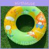 Cute Children's Lion Swim Ring Thickened Baby Cartoon Armpit Ring Inflatable Swim Ring Wholesale