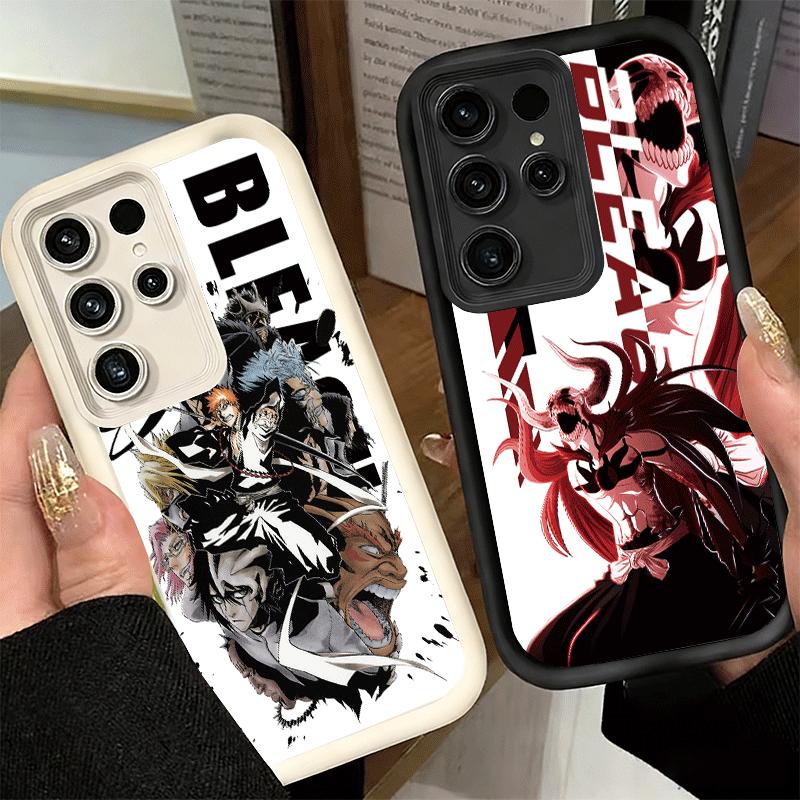 Phone Case for Samsung Galaxy S26 S25 Ultra S24 FE Anime Bleach Desgin Shell S23 Plus S22 + S21 S20 5G Soft Silicone Funda