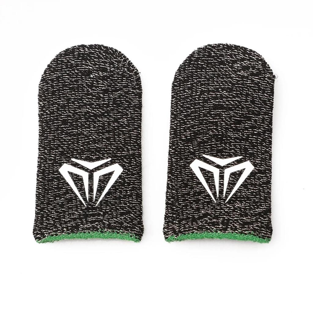 2x Mobile Game Fingertip Gloves Gamer Sweatproof Anti-slip Touch Screen Finger Sleeve Breathable Gaming Finger Cover Sweat-proof 5