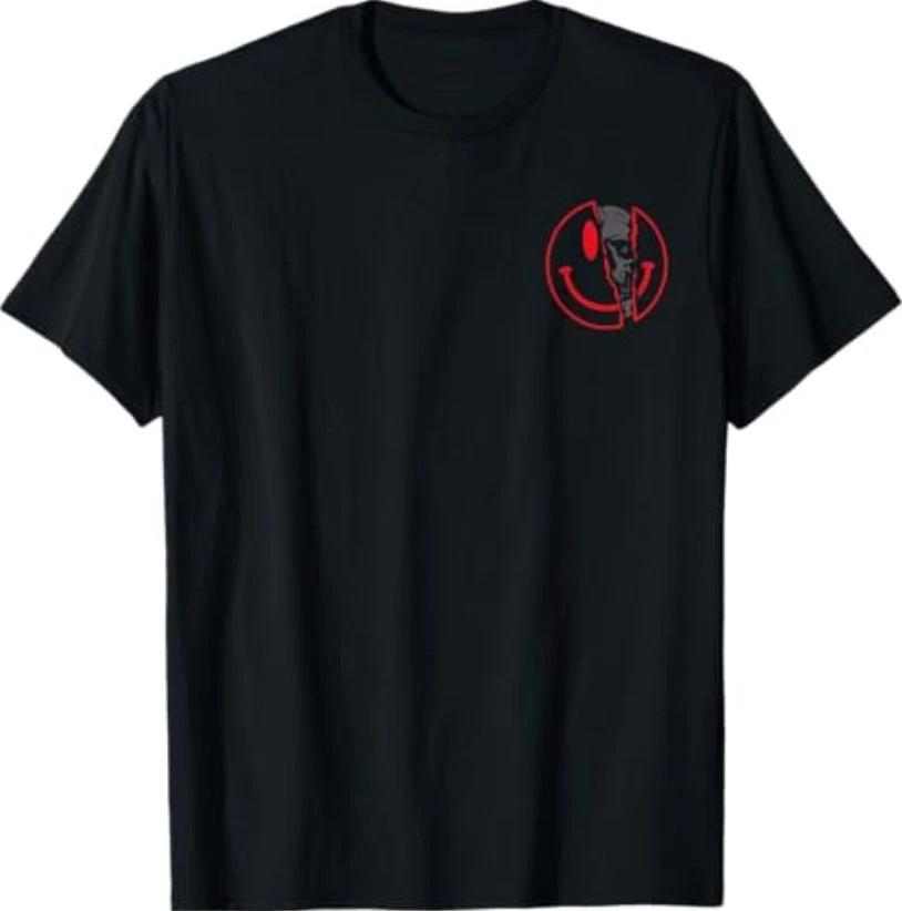 Confused Smile I m Broken Invisible Illness I m OK Broken T-Shirt 4XL