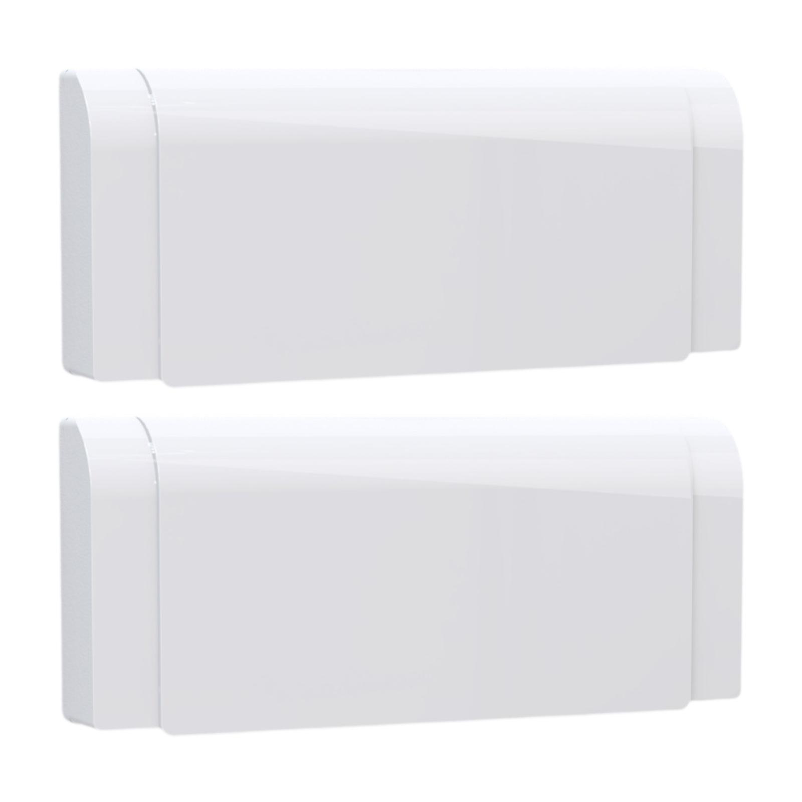 

2Pcs Self-Adhesive Wall Socket Outlet Cover Outdoor Waterproof Dustproof Socket Protector for Home Kitchen Bathroom Accessories білий