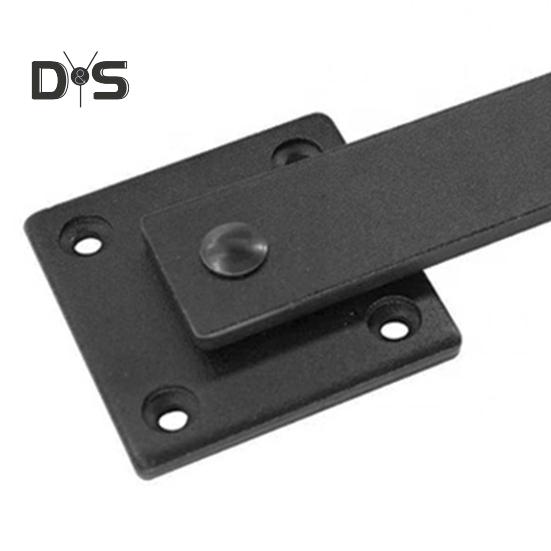 Barn Door Flip Latch with Mounting Accessories 360-Degree Rotation Privacy Security Easy To Install Sliding Door Latch Gate Latch