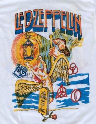 

Led Zeppelin v5 Хлопковая белая унисекс футболка Мужская S-234XL NG2798 Унисекс футболка L